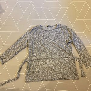 Jcrew grey sweater tunic